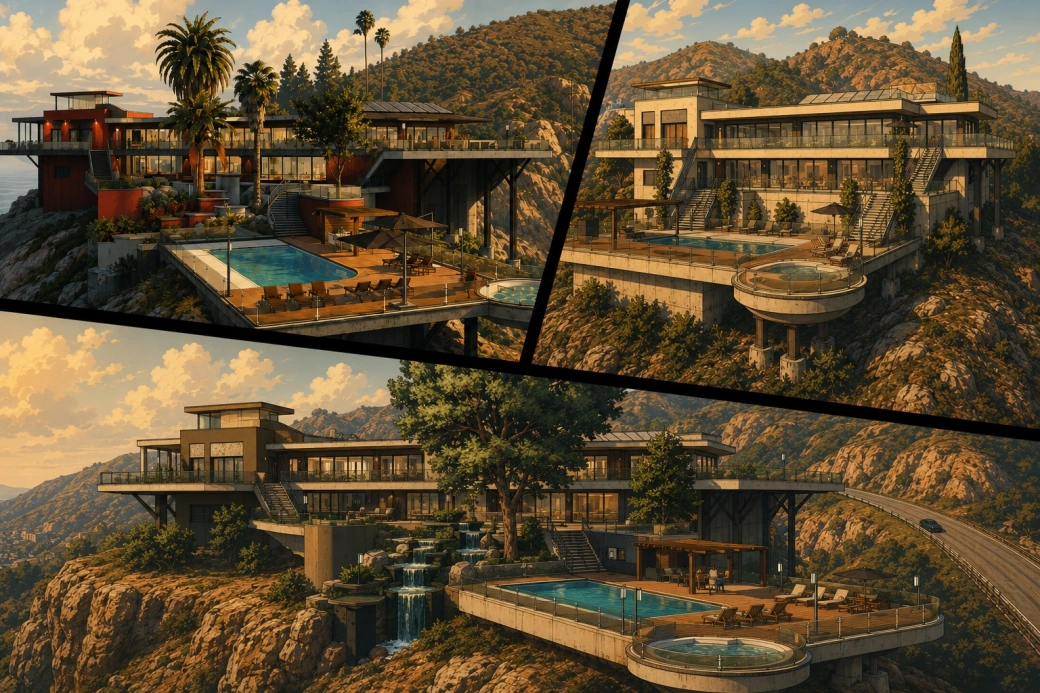 Safehouse in the Hills: Ultimate 3-Mansion Bundle PC