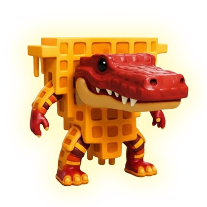 Lava Quesadilla Crocodila